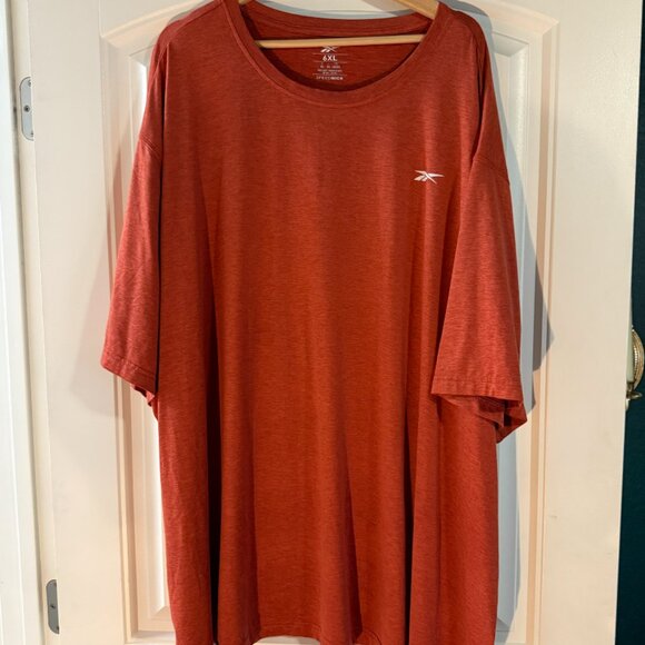 Reebok Speedwick Performance Tee | Size 6XL | Rust Red Heather | Excellent Condi - Picture 1 of 4